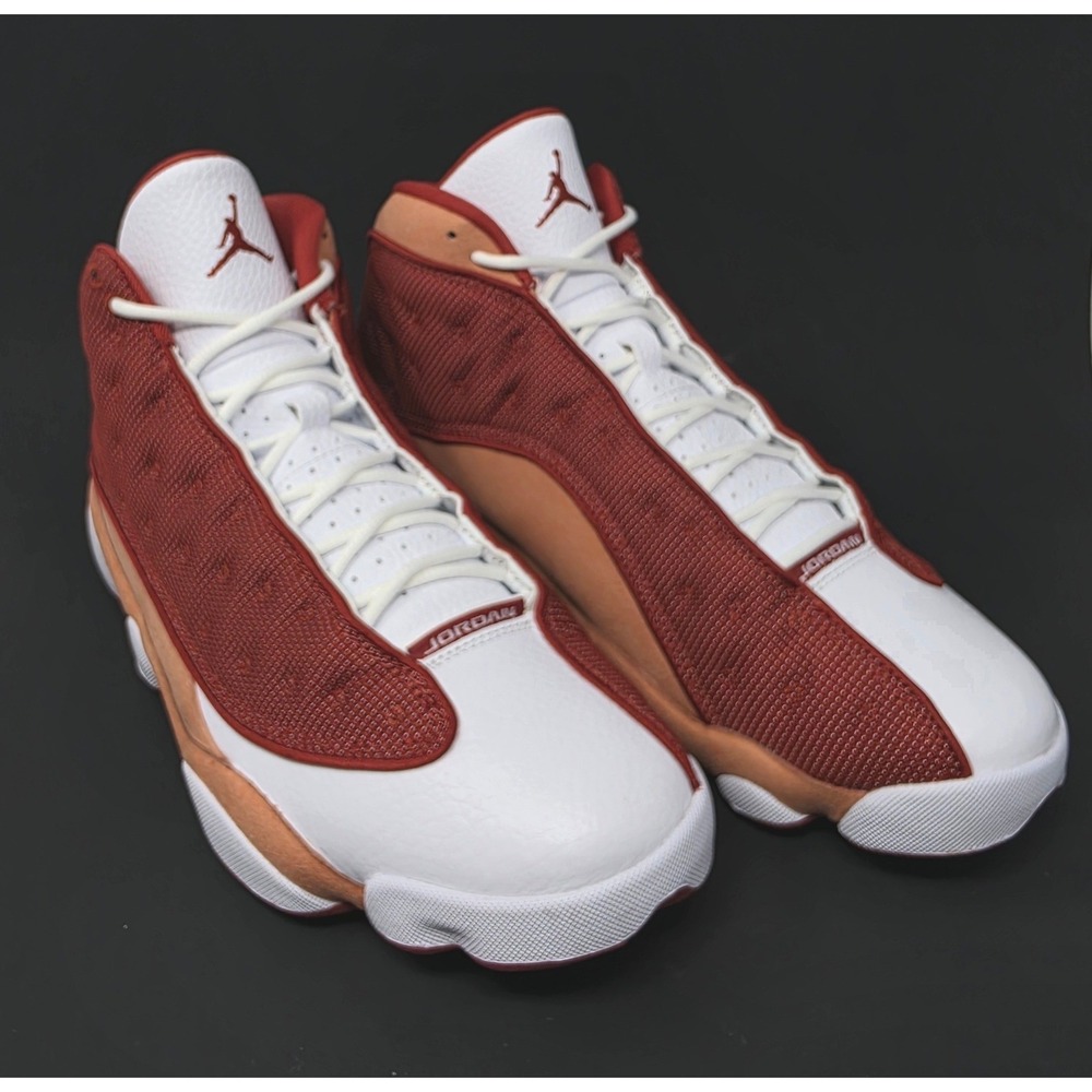 Air Jordan 13 Retro Dune Red Terra Blush White DJ5982-601 Men's Size 12